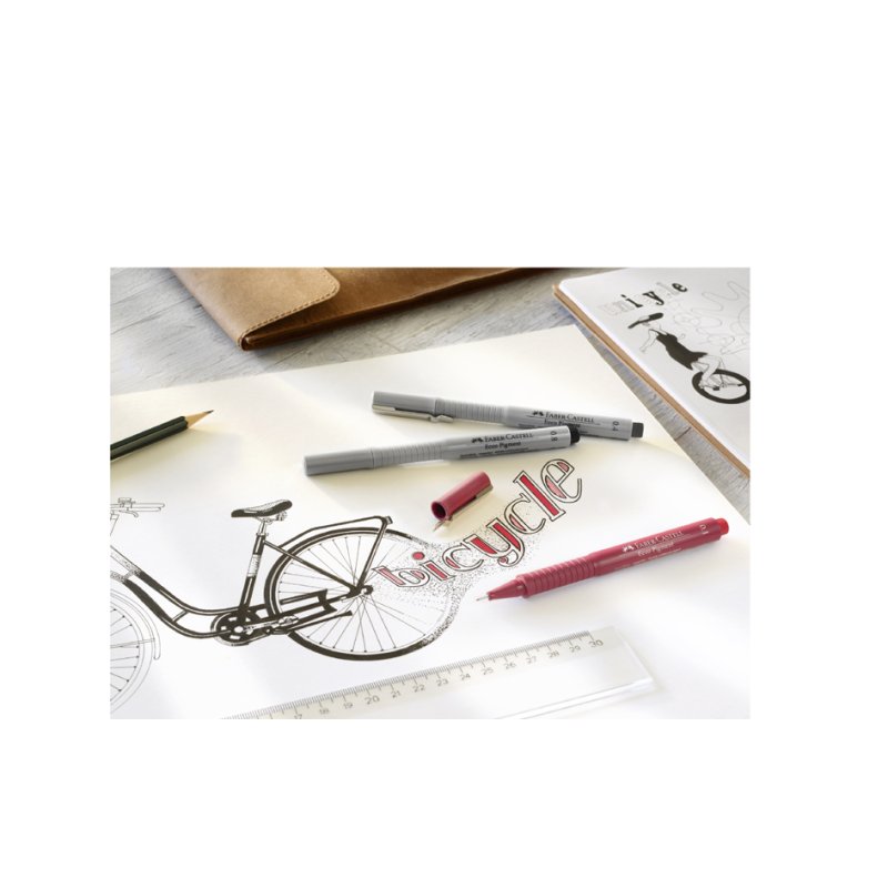 Faber-Castell Pigmentliner ECCO PIGMENT, 0,05 mm, zwart